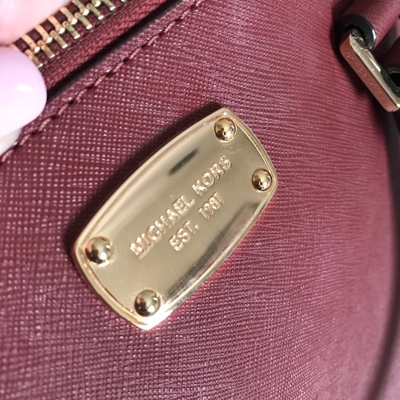 SOLD Michael Kors Kellen Satchel Brick - Picture 7 of 9